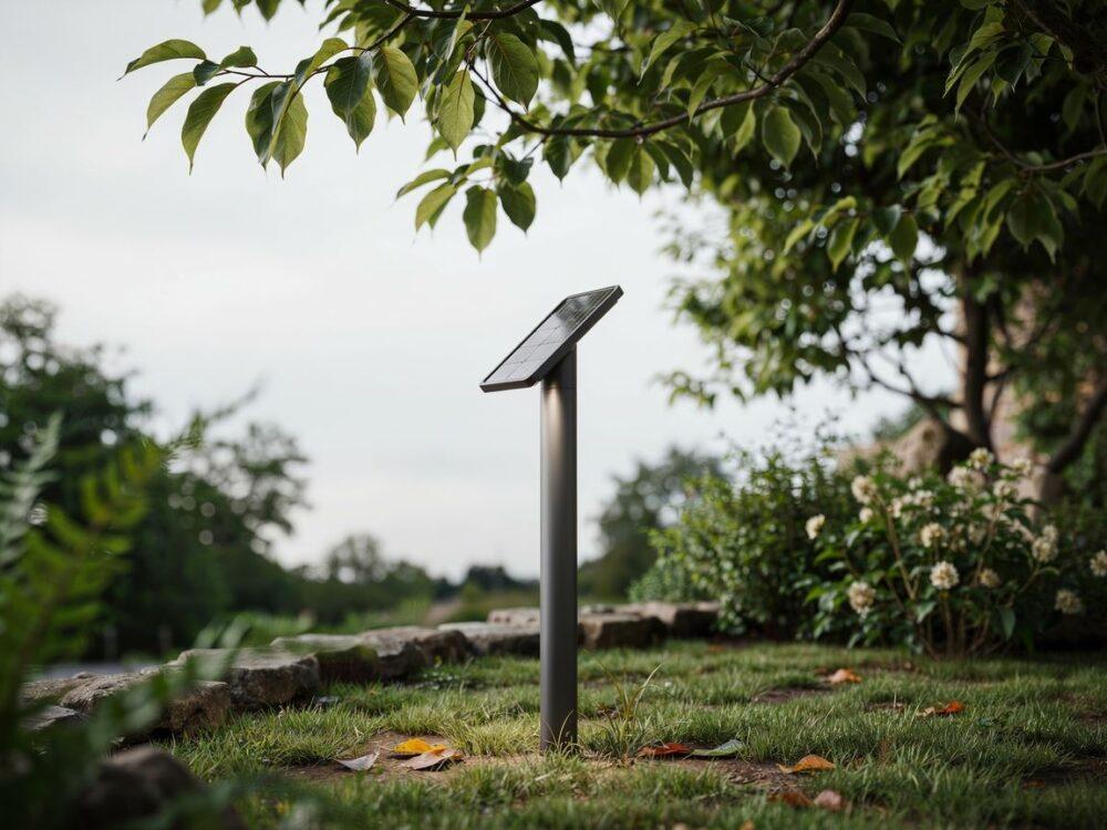 lampa solarna na dachu